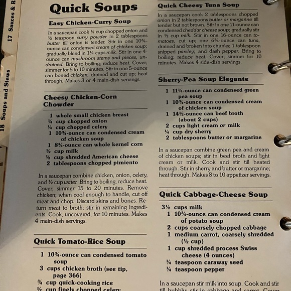 VINTAGE BETTER HOMES & GARDENS NEW COOKBOOK 1981 HARDCOVER 5 RING BINDER - Picture 7 of 17